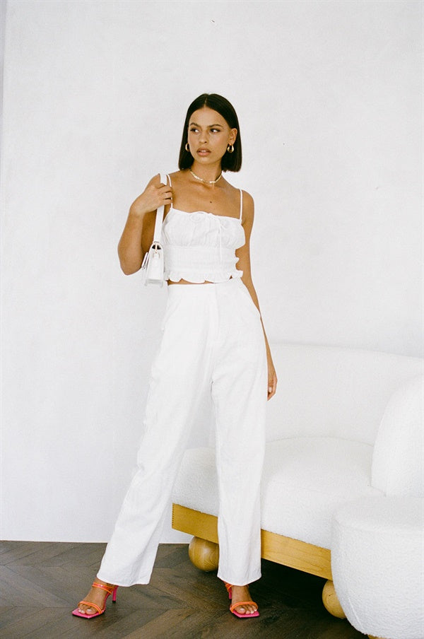 Sample White Titania Style Women's Pants