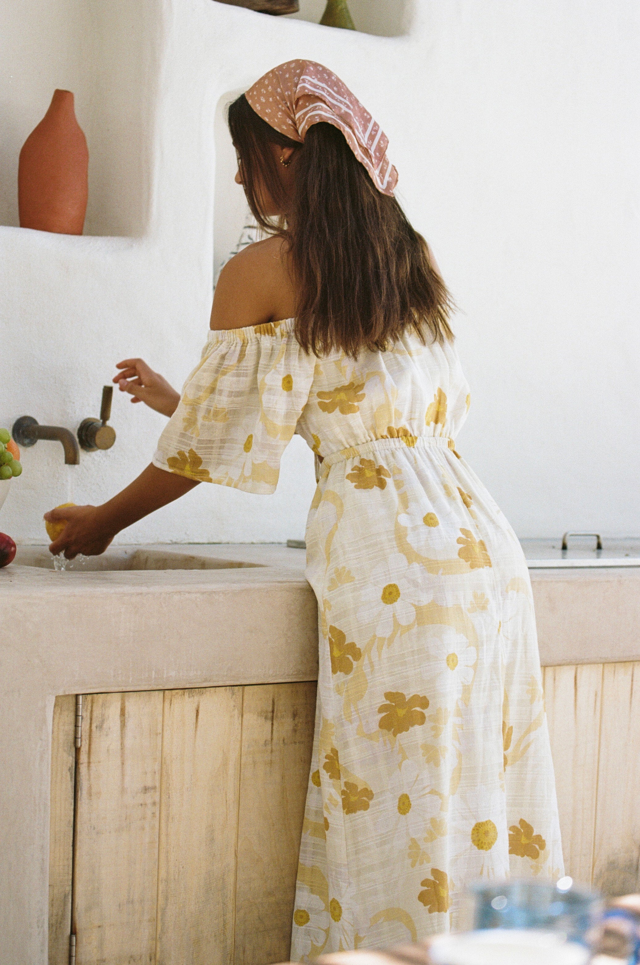 Sample Women's Off-the-Shoulder Nalu Style Dress