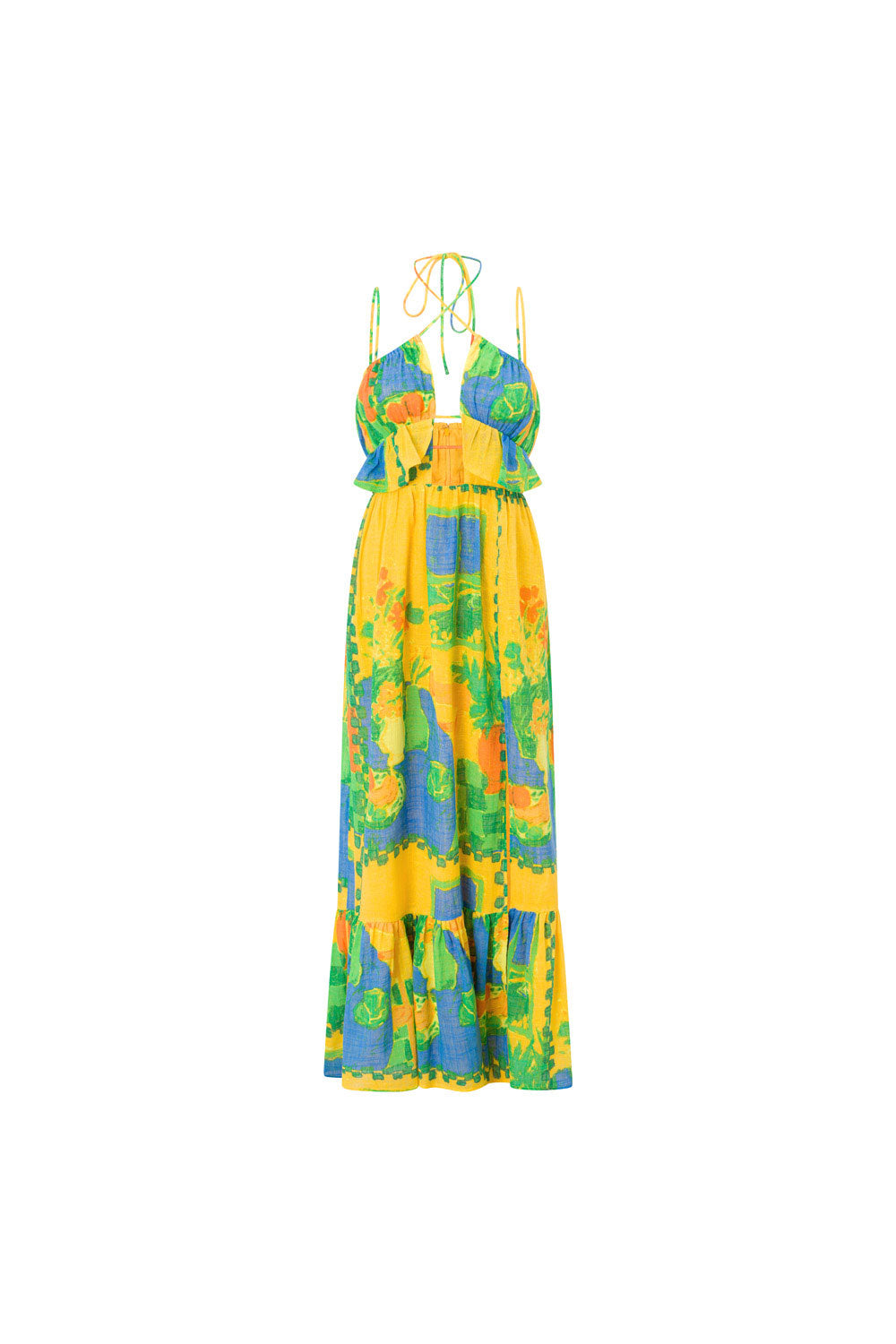 Exclusive Morning Yellow Leigh Dress with Stylish Details