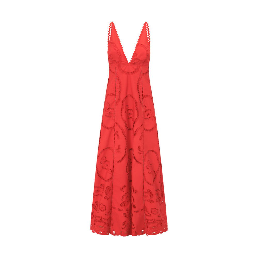 Elegant Resort '24 Chalina Maxi Dress with Unique Detailing