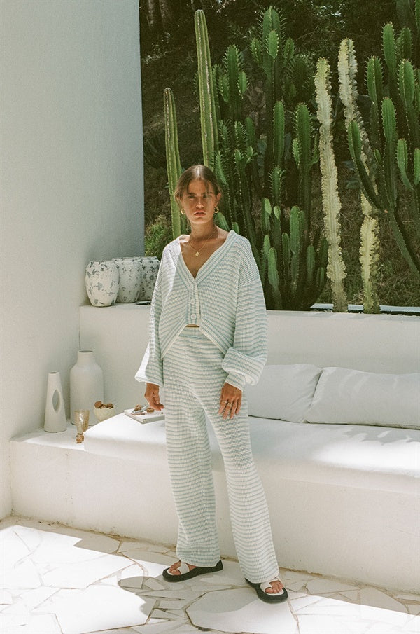 Azure Zenith Pants - Exclusive Sample in Perfect XS Size