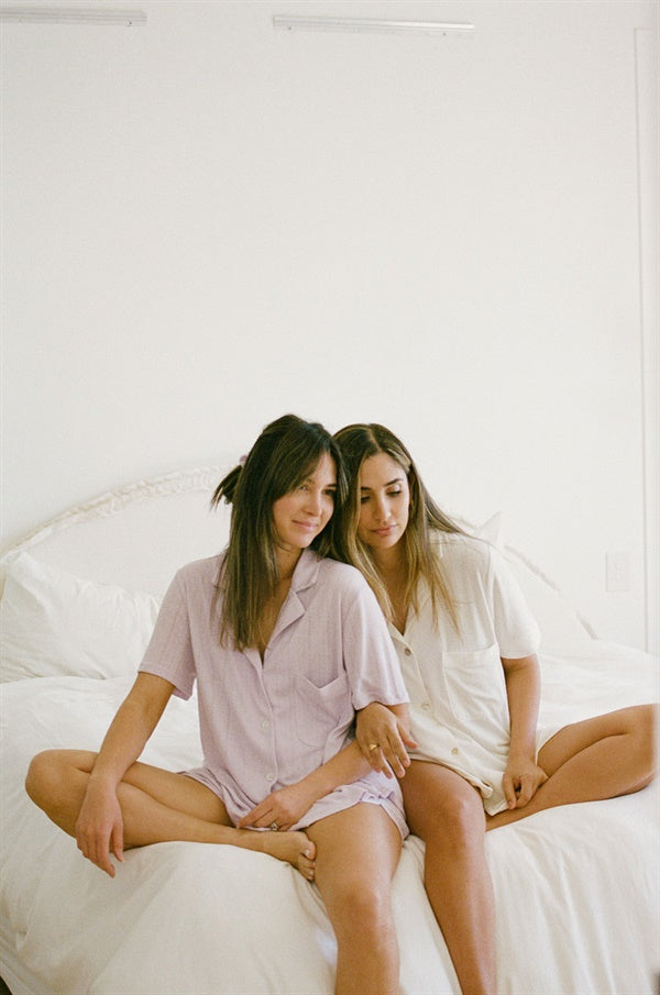Lilac Colored Siesta Pajama Top - Exclusive Sample Piece
