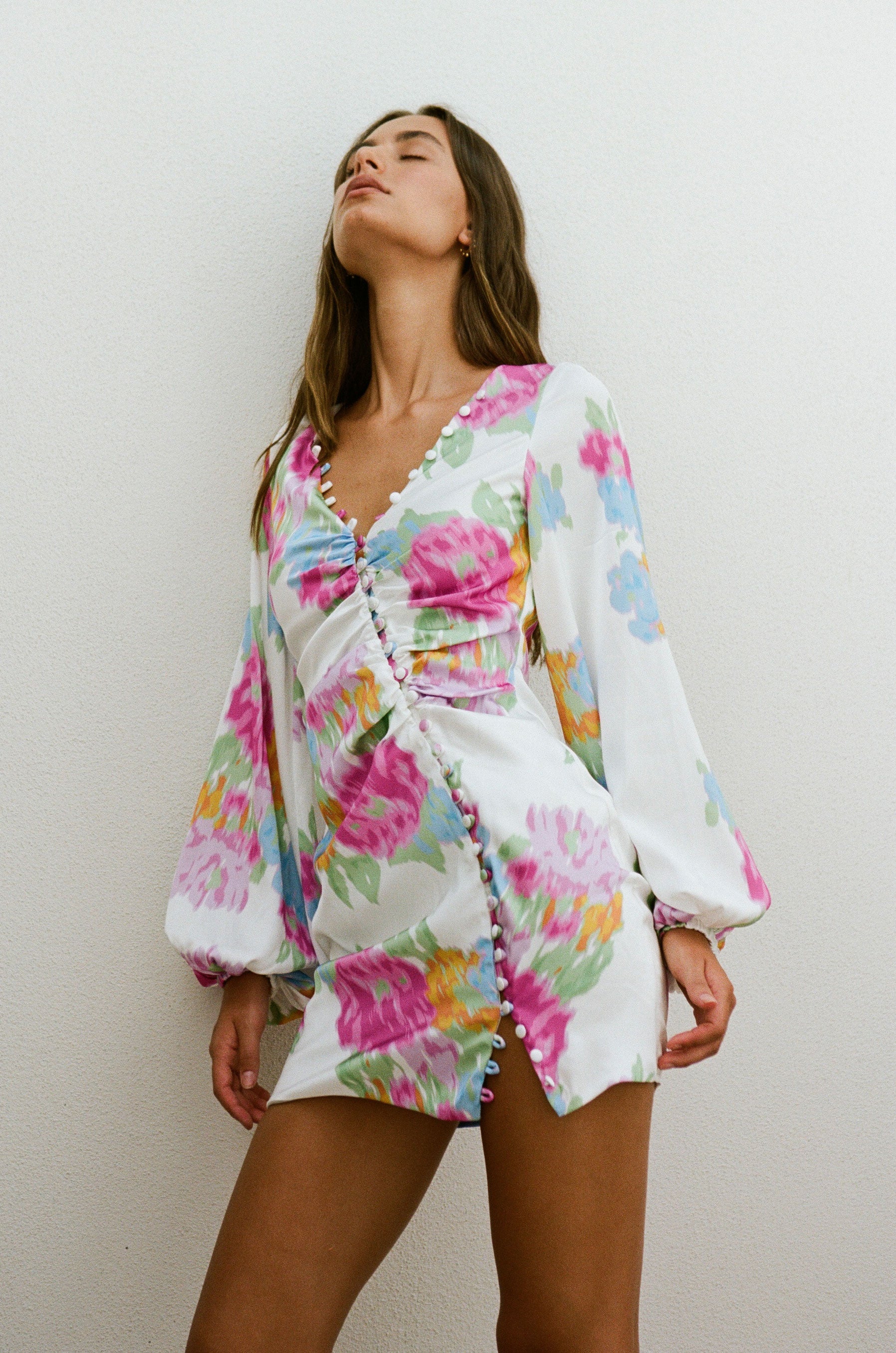 Exquisite Irena Silk Dress from The Day We Met Collection