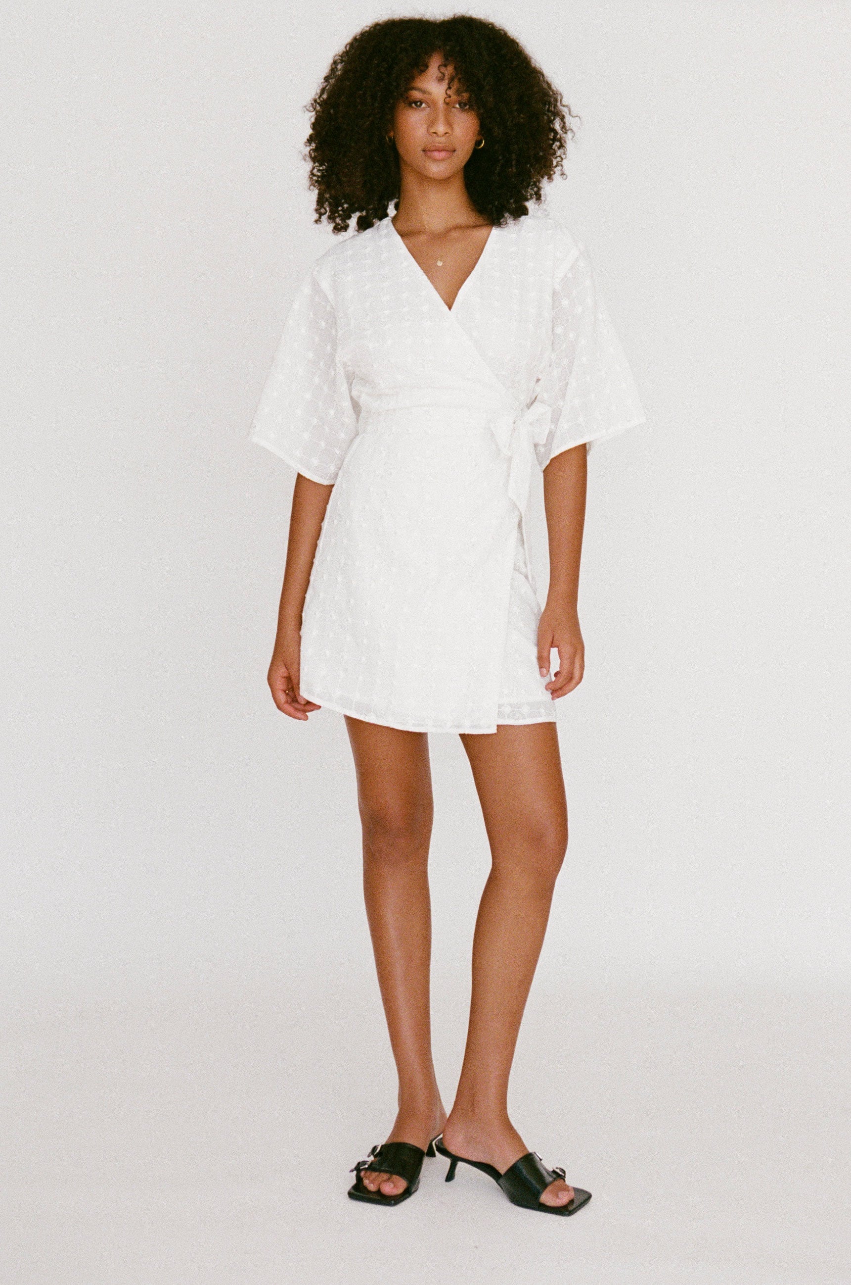 Exclusive Sabo Designed Lane Women's Wrap Dress for Wardrobe Essentials