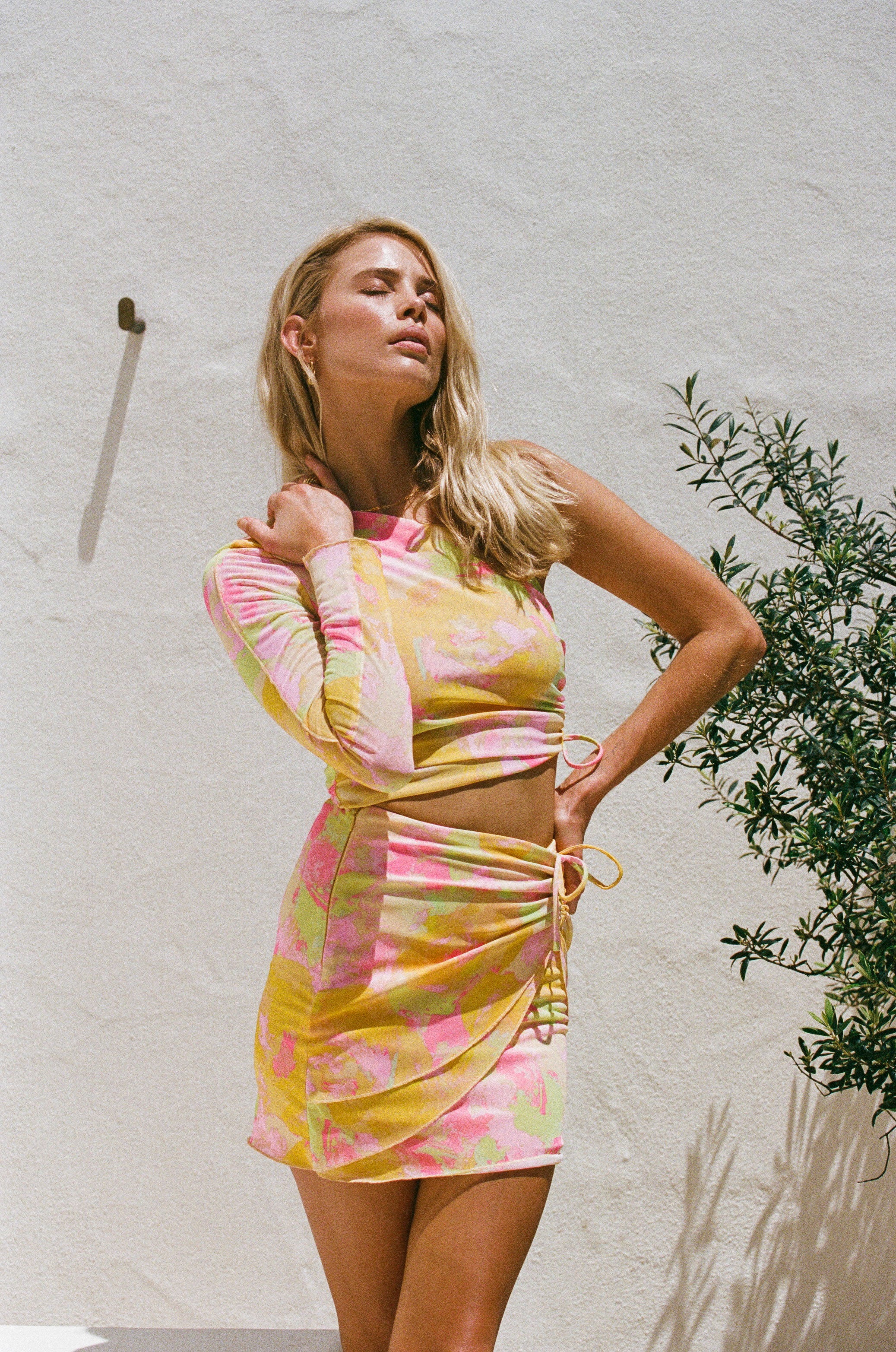 Stylish Gaia One-Shoulder Women's Dress - Sample Edition