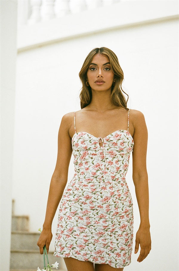 Sabo's Exclusively Designed Floral Sachi Slip Dress