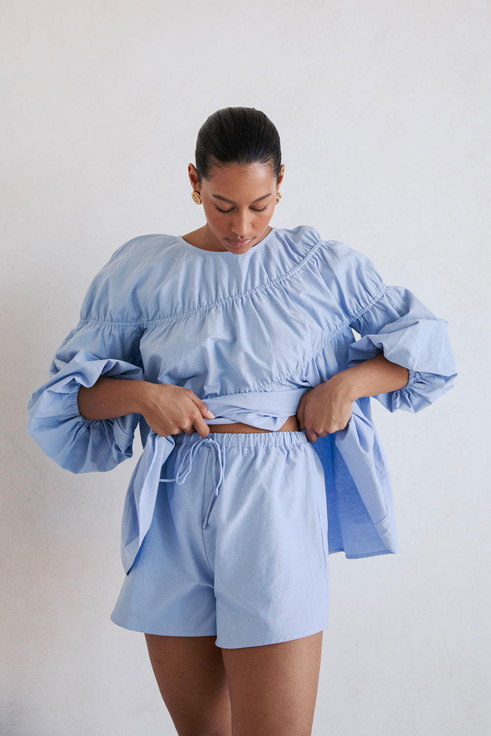 Stylish Blue Akel Shorts - Unique Sample Piece
