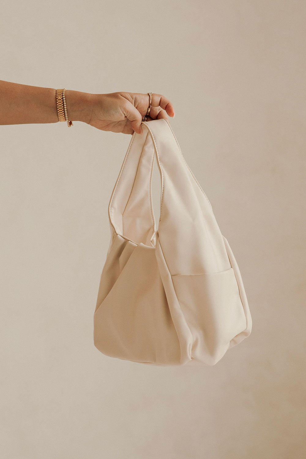 Stylish Beige Eden Avenue Daily Use Tote Bag