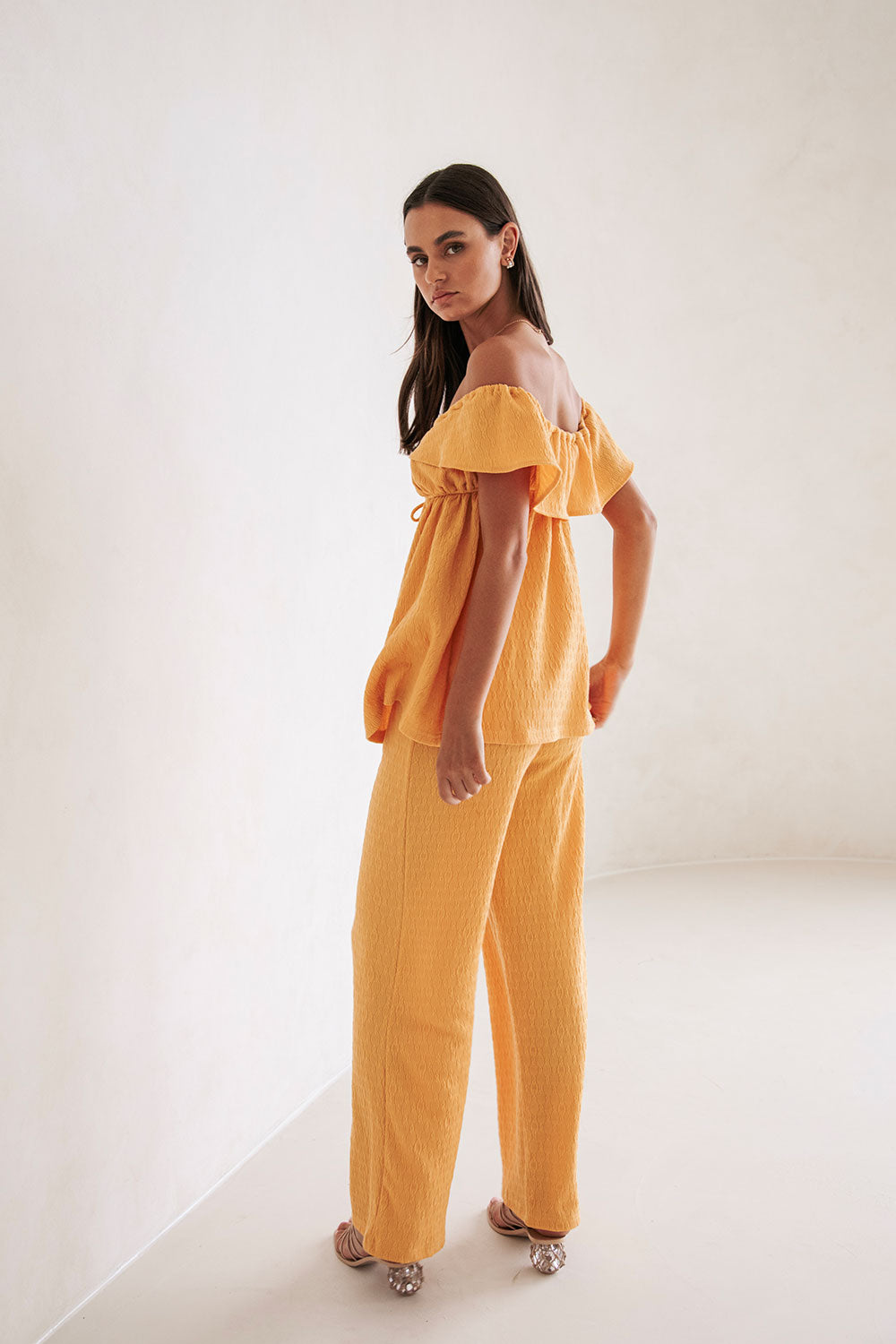 Exquisite Gold-Colored Kala Women's Top