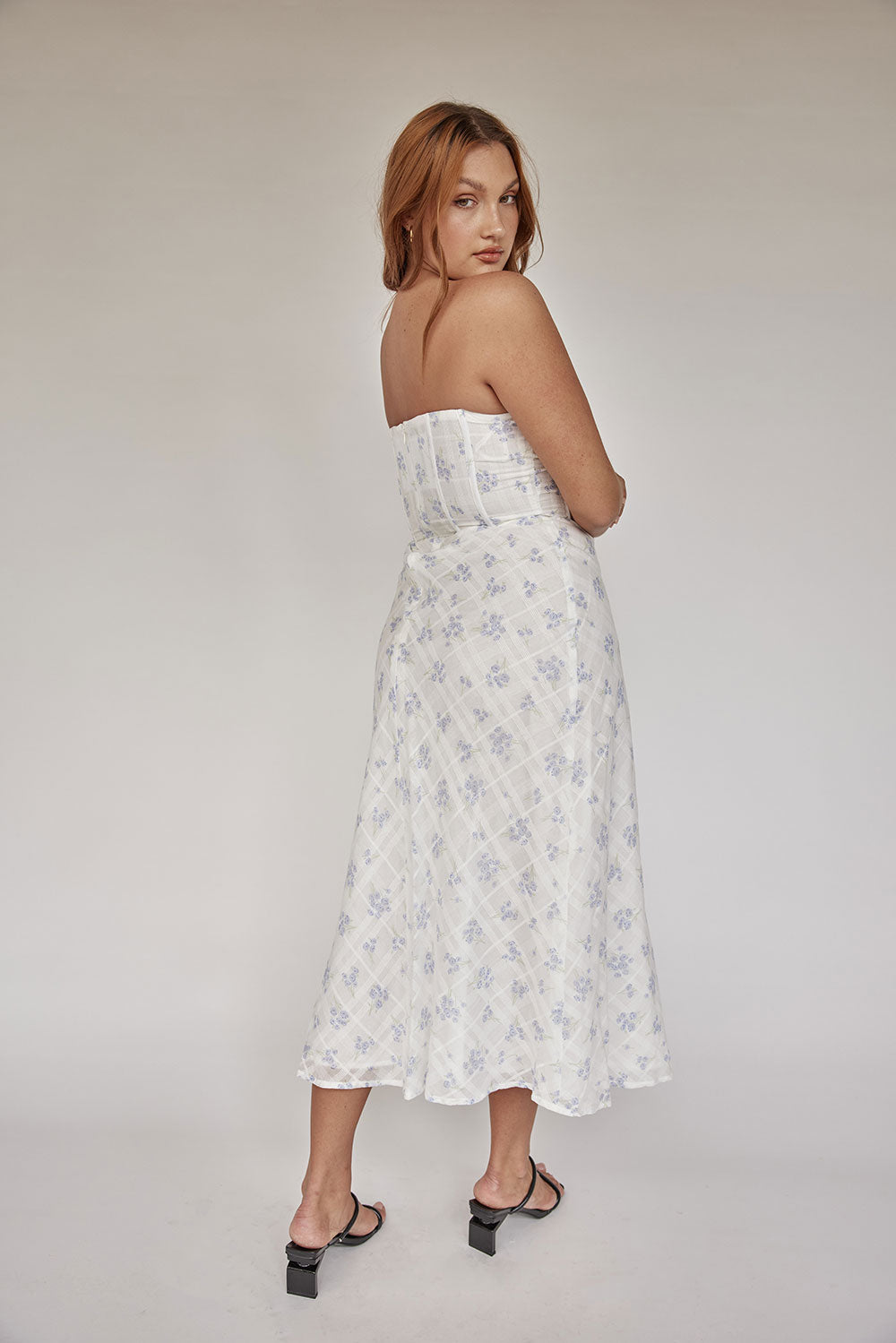 Unique Rumer Dress - One-of-a-Kind Sample with Minor Flaw
