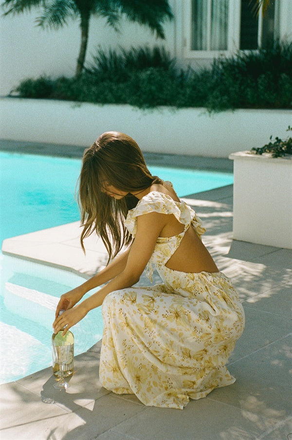 Exclusive Sabo Skirt Archa Maxi Dress - One-of-a-Kind Sample for XS Size