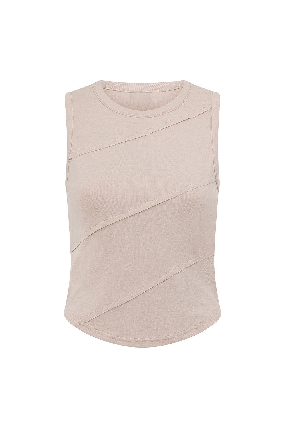 Sabo Exclusive Stone Hue Super Soft Luscious Fabric Foxx Tank Top