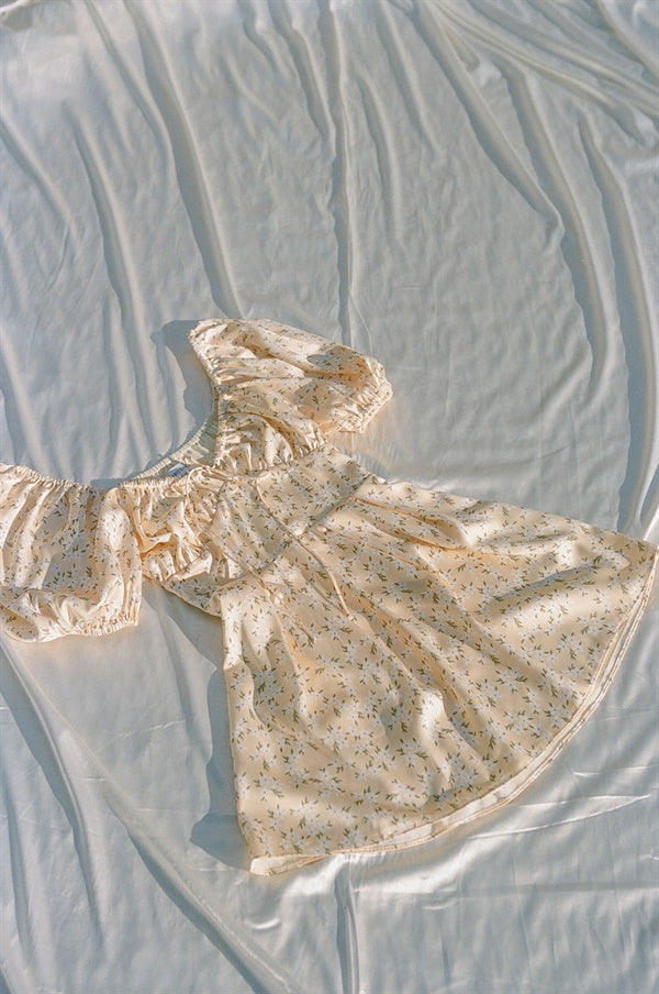 Exquisite Silky Aimee Dress - One - of - a - Kind Sample