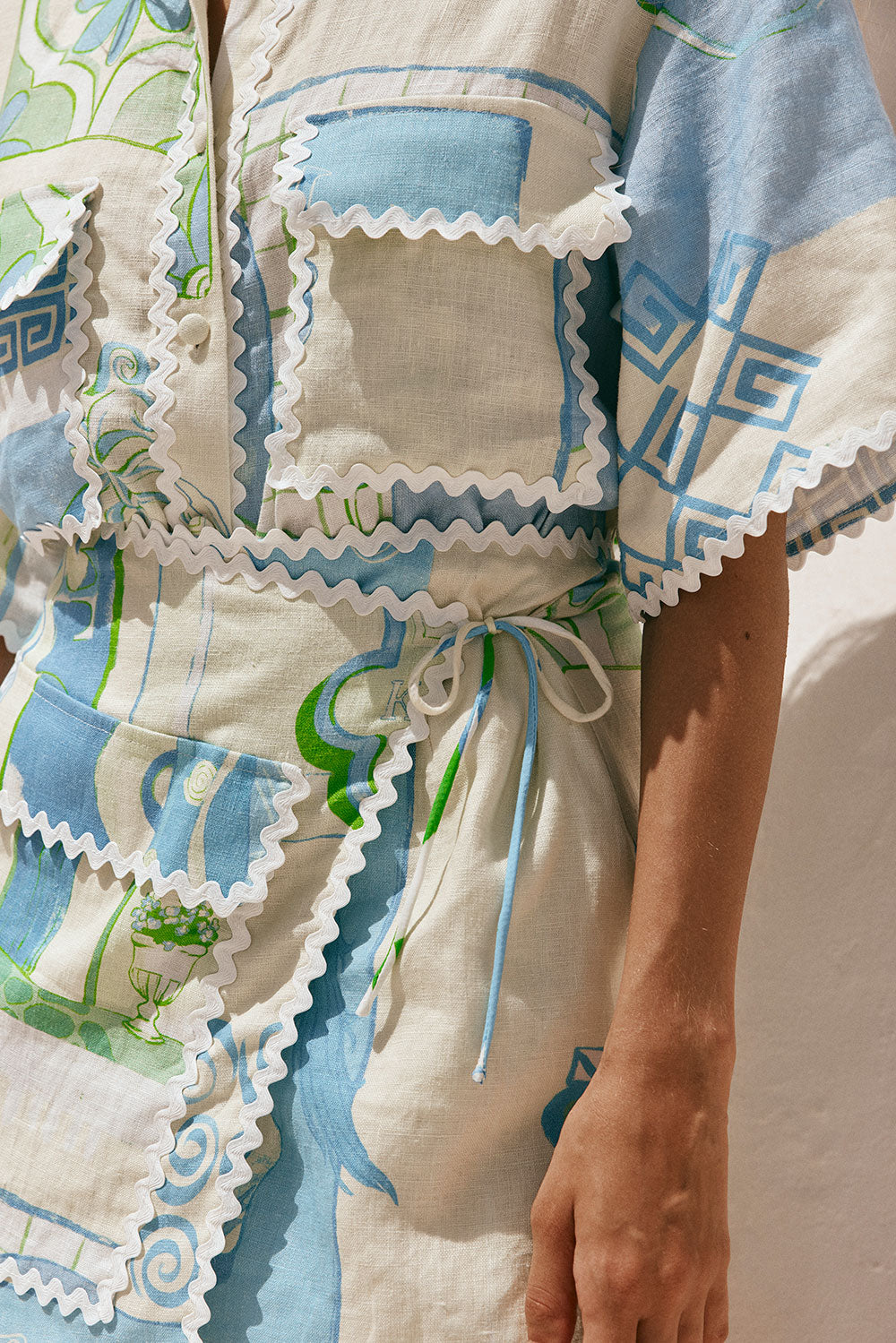 Unique Sample of Theotokos Ocean Diaz Women's Skirt