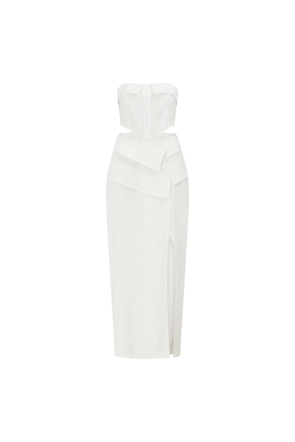 Exclusive Sabo Designed Izara Women's Strapless Cotton Dress