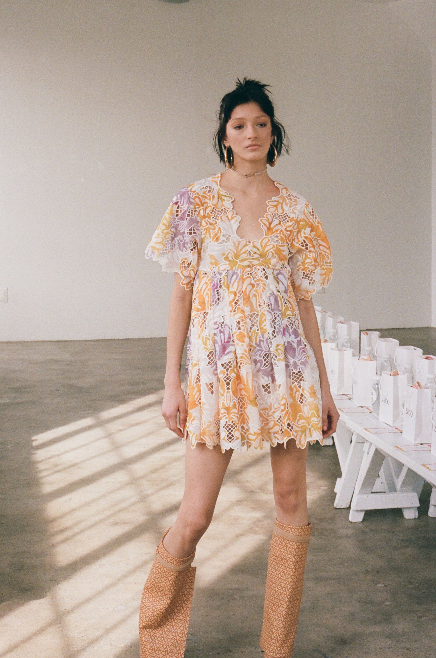 ZÃCO Exclusive Floreale Mellow 70's Inspired Gramercy Dress