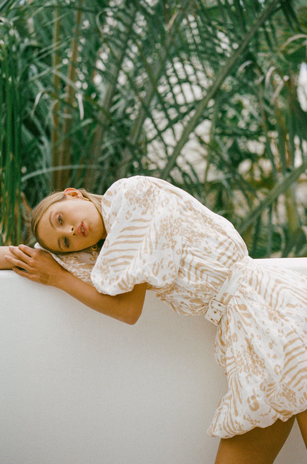 Unique Aura Linen Sample Dress for Personal Wear