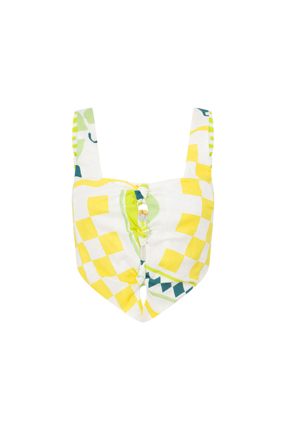 Unique Pluto Top in Prego Verde - Sample Item