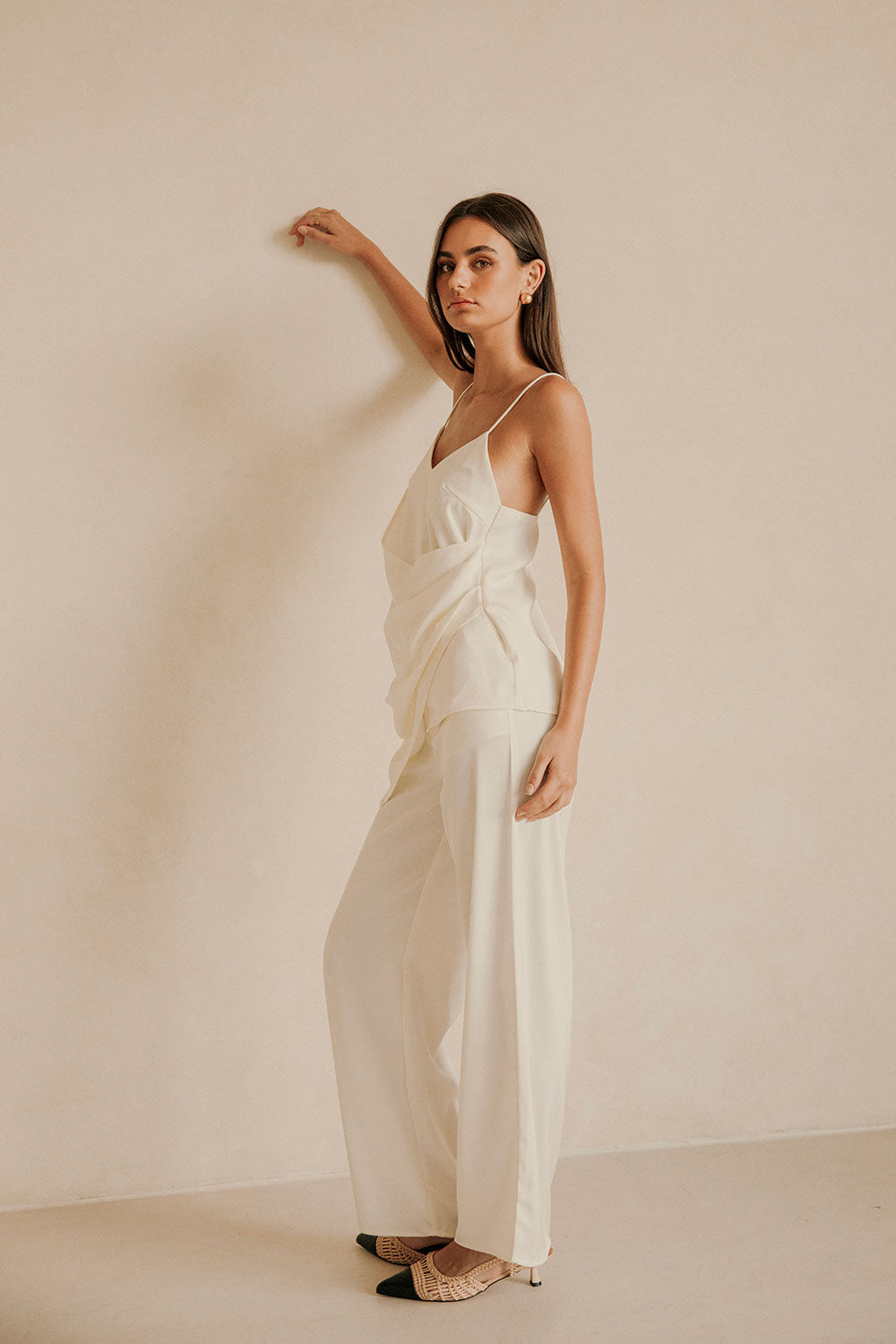 Exquisite Ivory Zarah Women's Top - A Unique Sample Piece