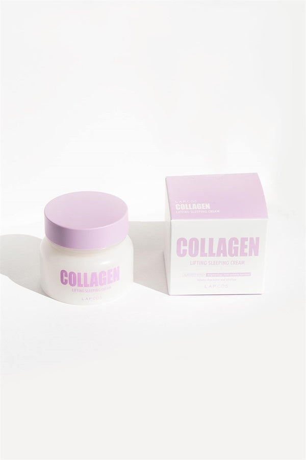 LAPCOS Collagen-rich Sleeping Cream for Skin Firming and Brightening