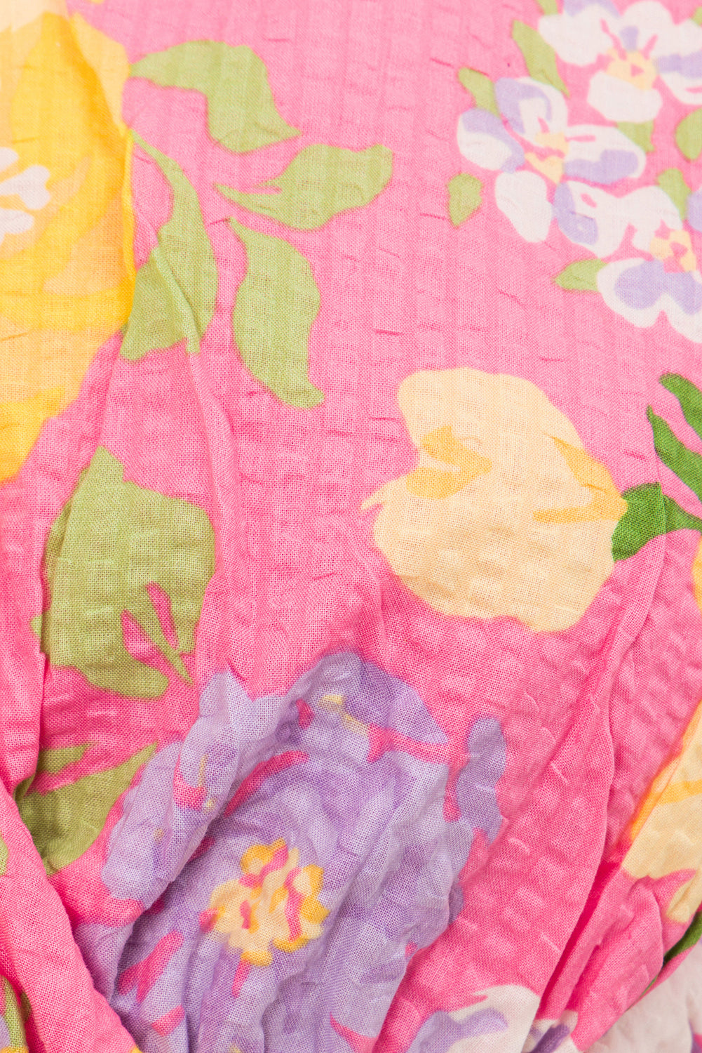 Sabo's Exclusive Corsage Spring Print Naya Wrap Top