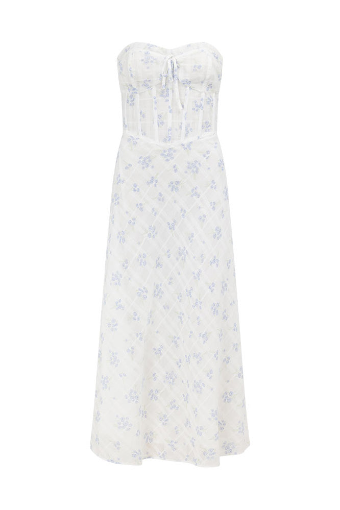 Unique Rumer Dress - One-of-a-Kind Sample with Minor Flaw