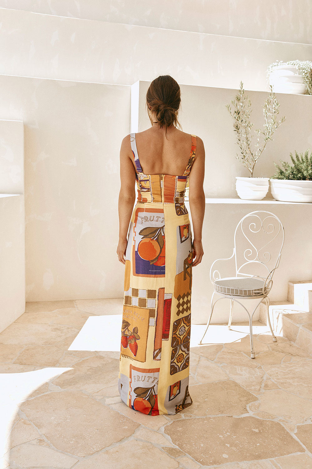 Exclusive Women's Milana Dress in Villagio Yellow Shade