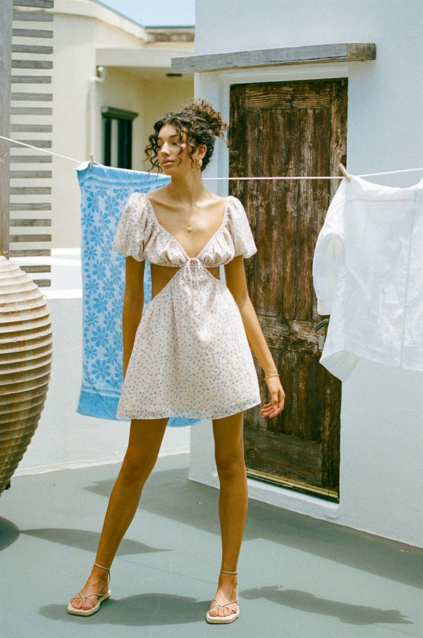 Flora Print Summer Eilish Style Women's Dress