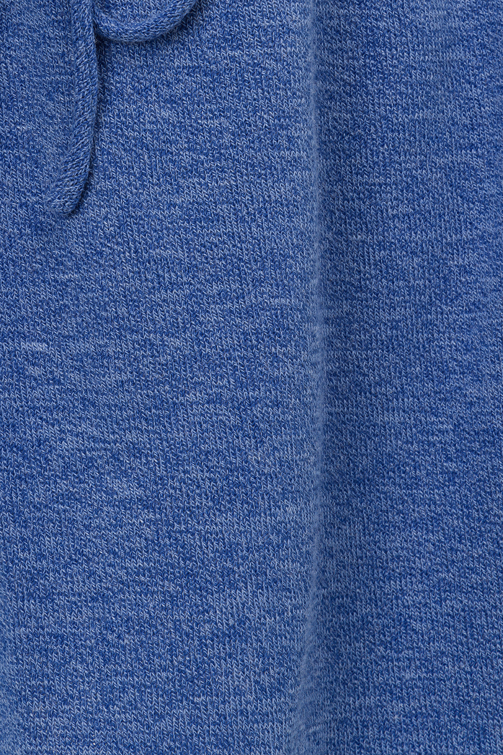 Electric Blue Soft Knit Como Skirt with Drawstring Waist