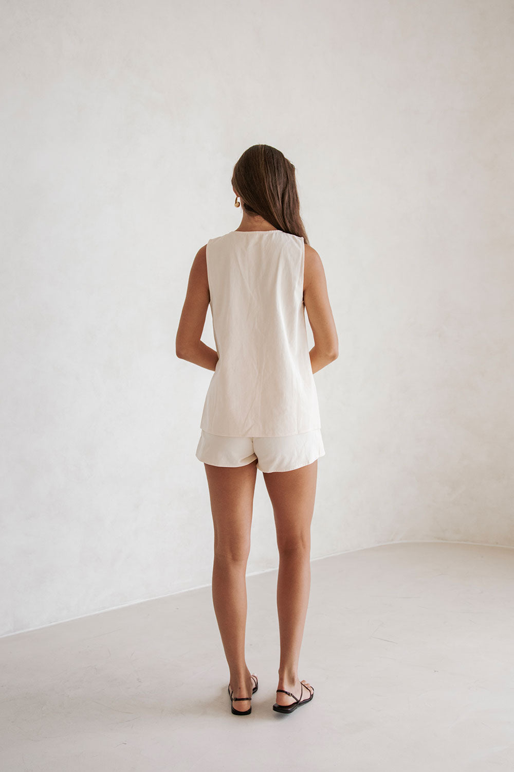 Peach-colored Loralei Women's Fashion Top
