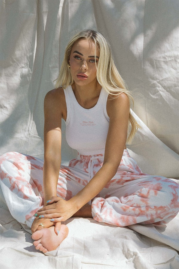 Exquisite Off - White High - Neck Ribbed Cropped Muse Top by Sabo x Em Davies