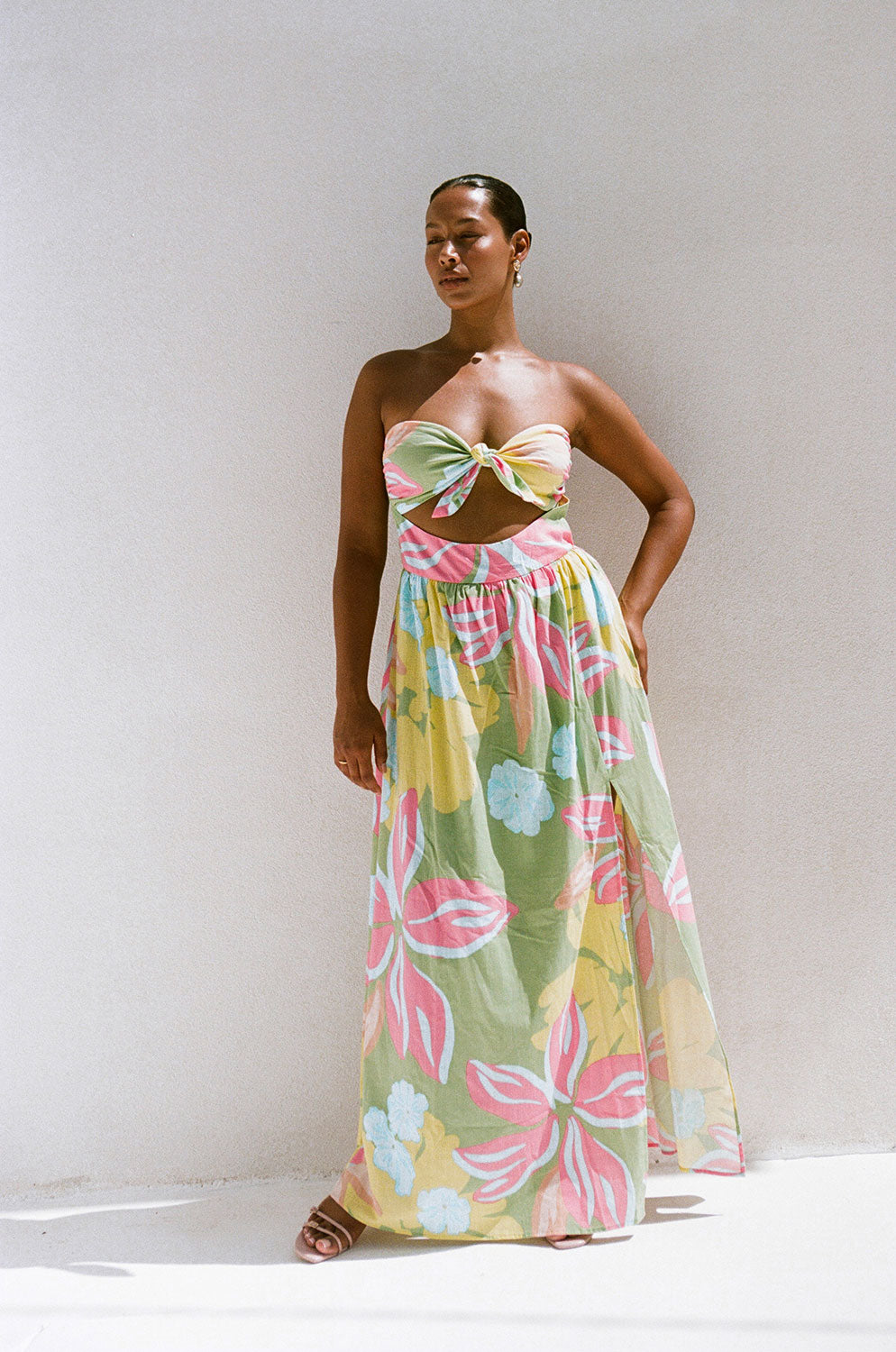Calypso Scarf Inspired Dulce Evening Dress