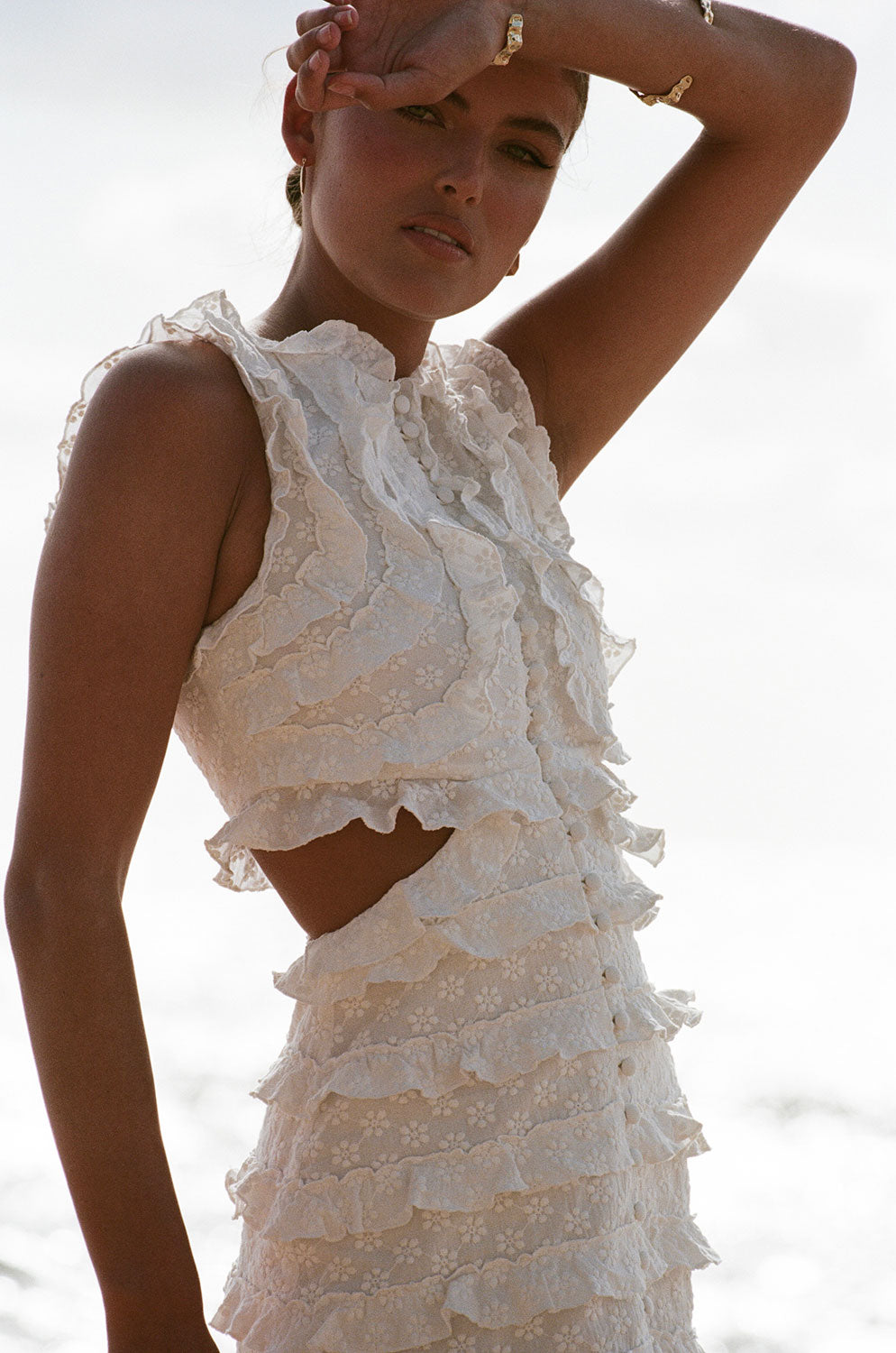 Unique Elios Sample Dress with a Faint Flaw