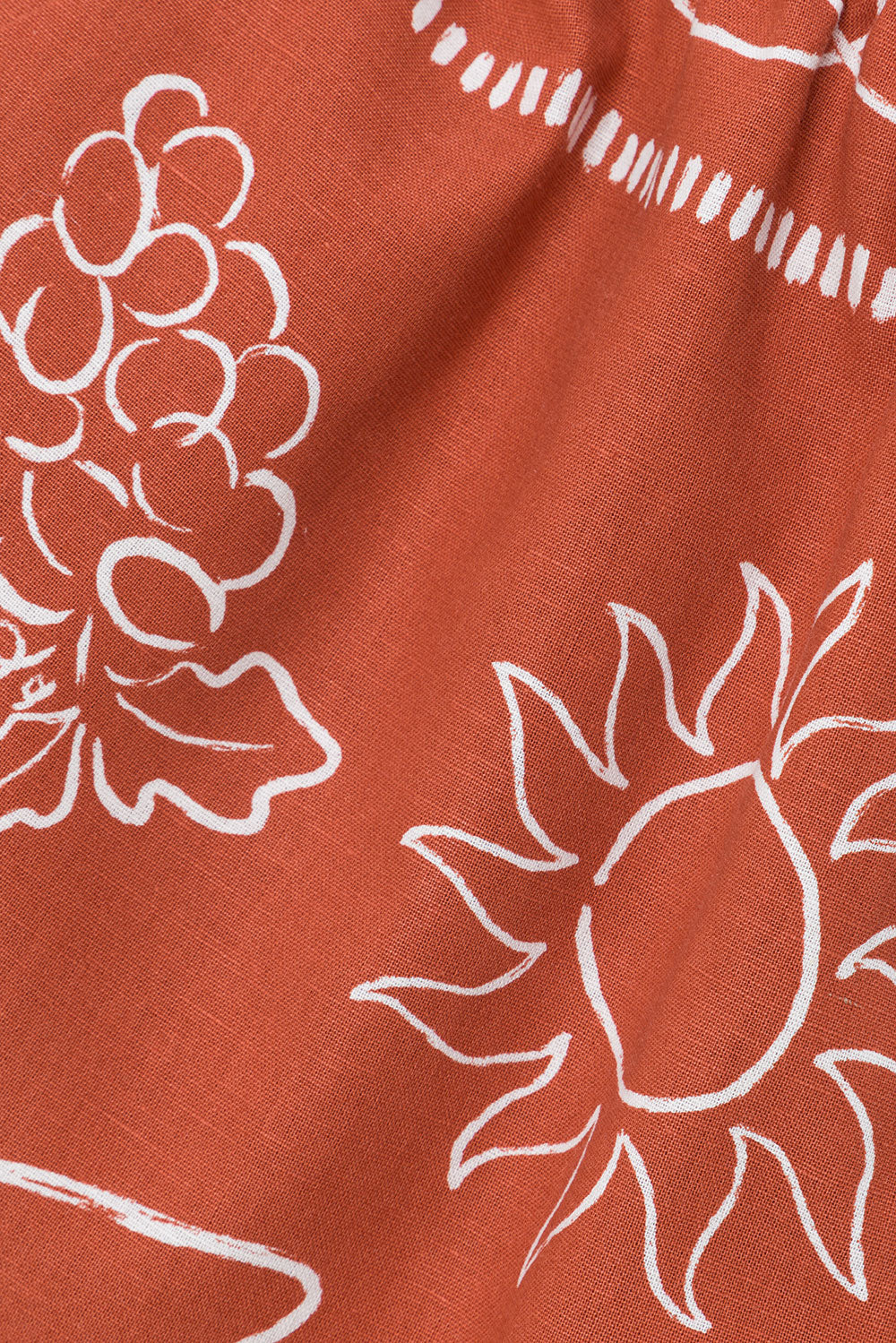 Exclusively Designed Zuli Linen-Cotton Blend High Waisted Shorts