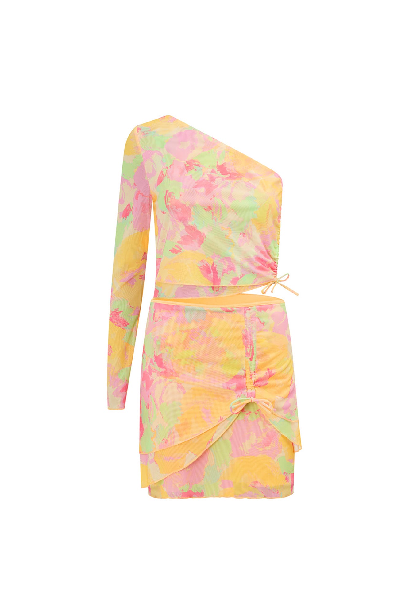 Stylish Gaia One-Shoulder Women's Dress - Sample Edition