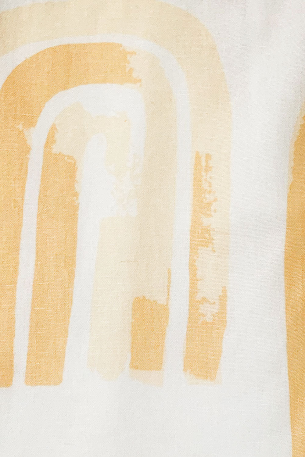Exquisite Hand - Painted Linen Pana Dress from Meet Me In Oia Collection