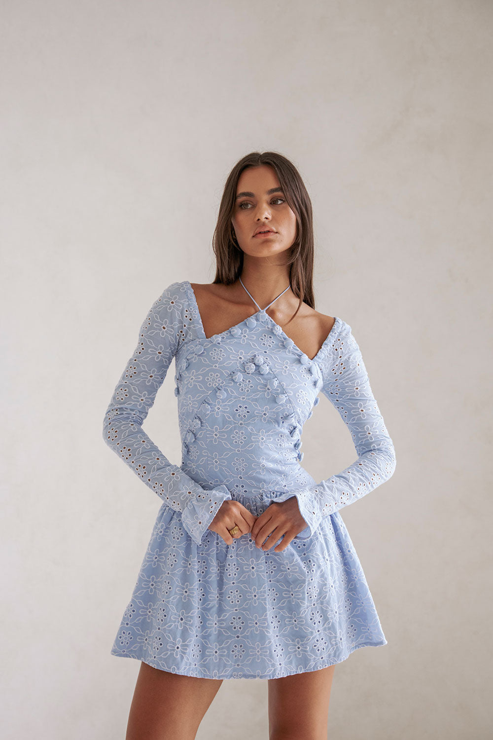 Stylish Women's Jamille Button-down Dress by Sabo