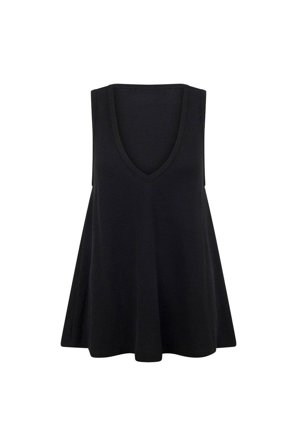 Stylish Black Lana Women's Knit Top