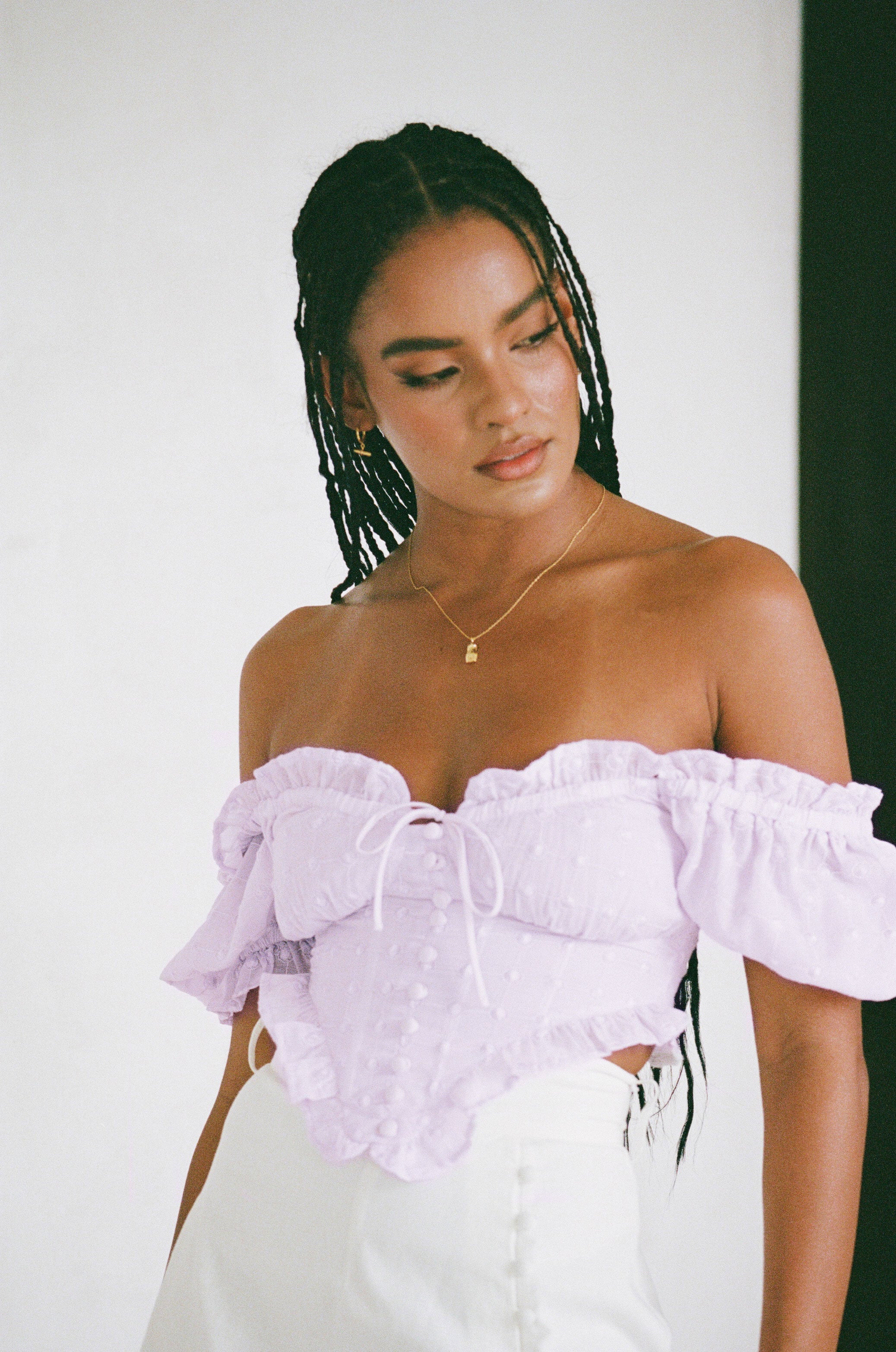 Unique XS Neila Puff Top - One-of-a-Kind Sample
