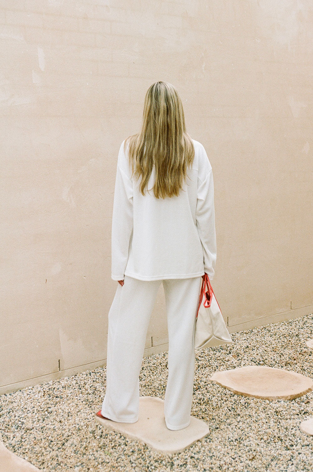 Sabo's Exclusive Soft White Lenni Top for Easy Wear