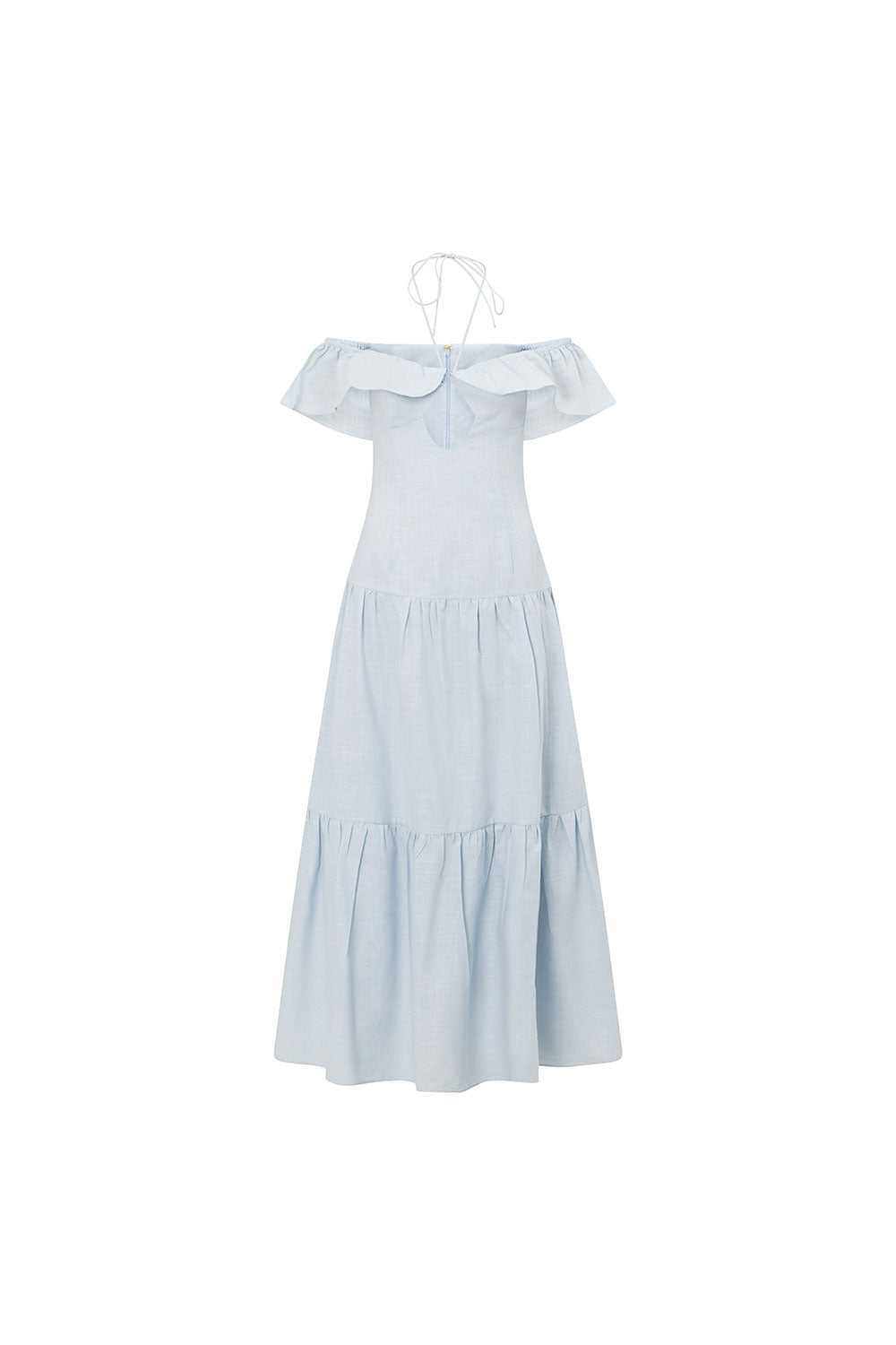 Blue Adorne Women's Midi Dress - Ideal for Bridal Showers and Special Events