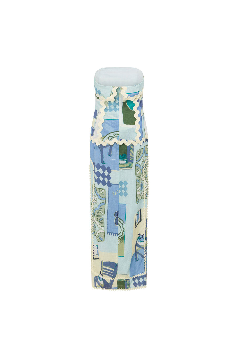 Unique Miriana Dress in Stunning Villagio Blue