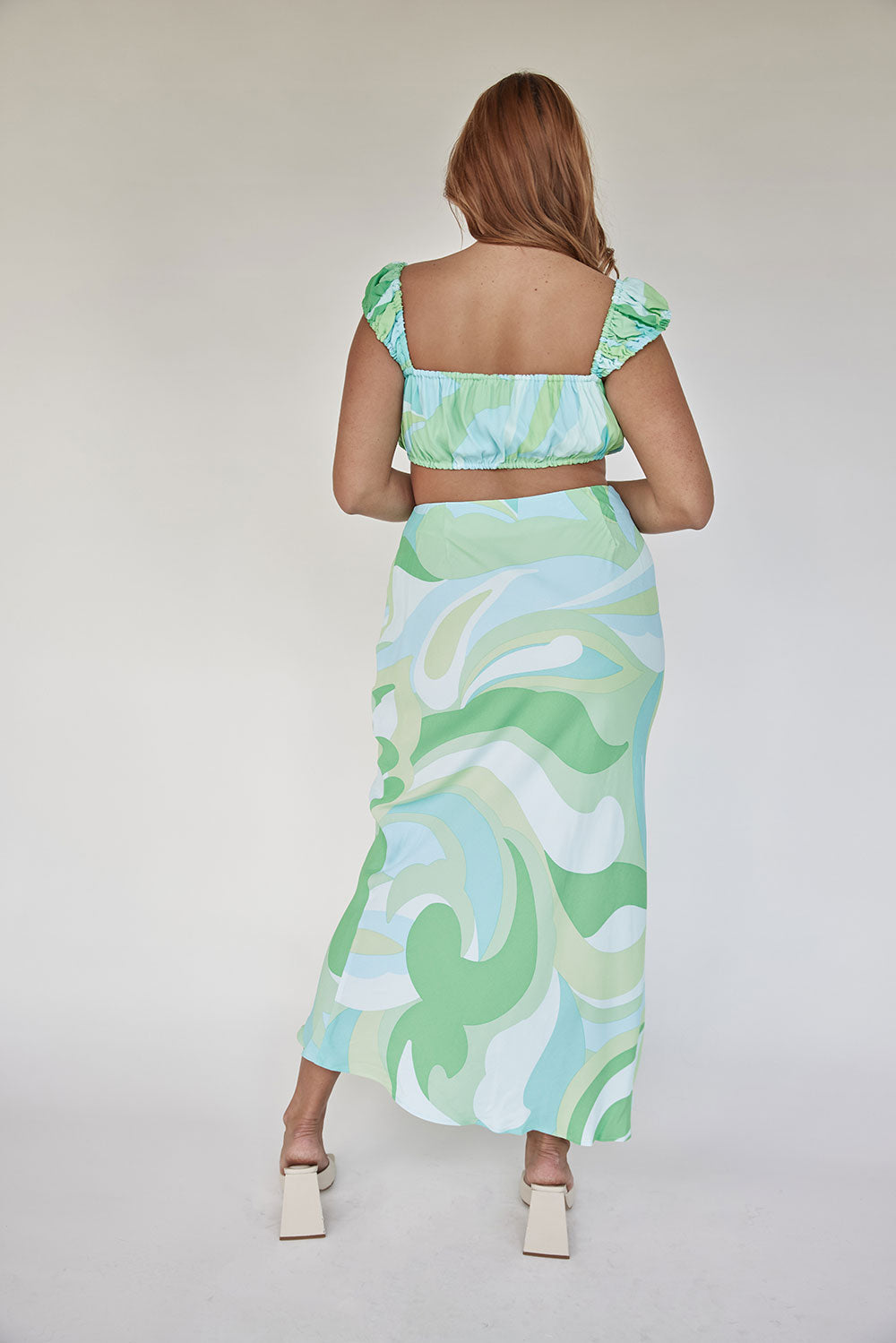 Stylish Green Aaliyah Women's Fashion Top