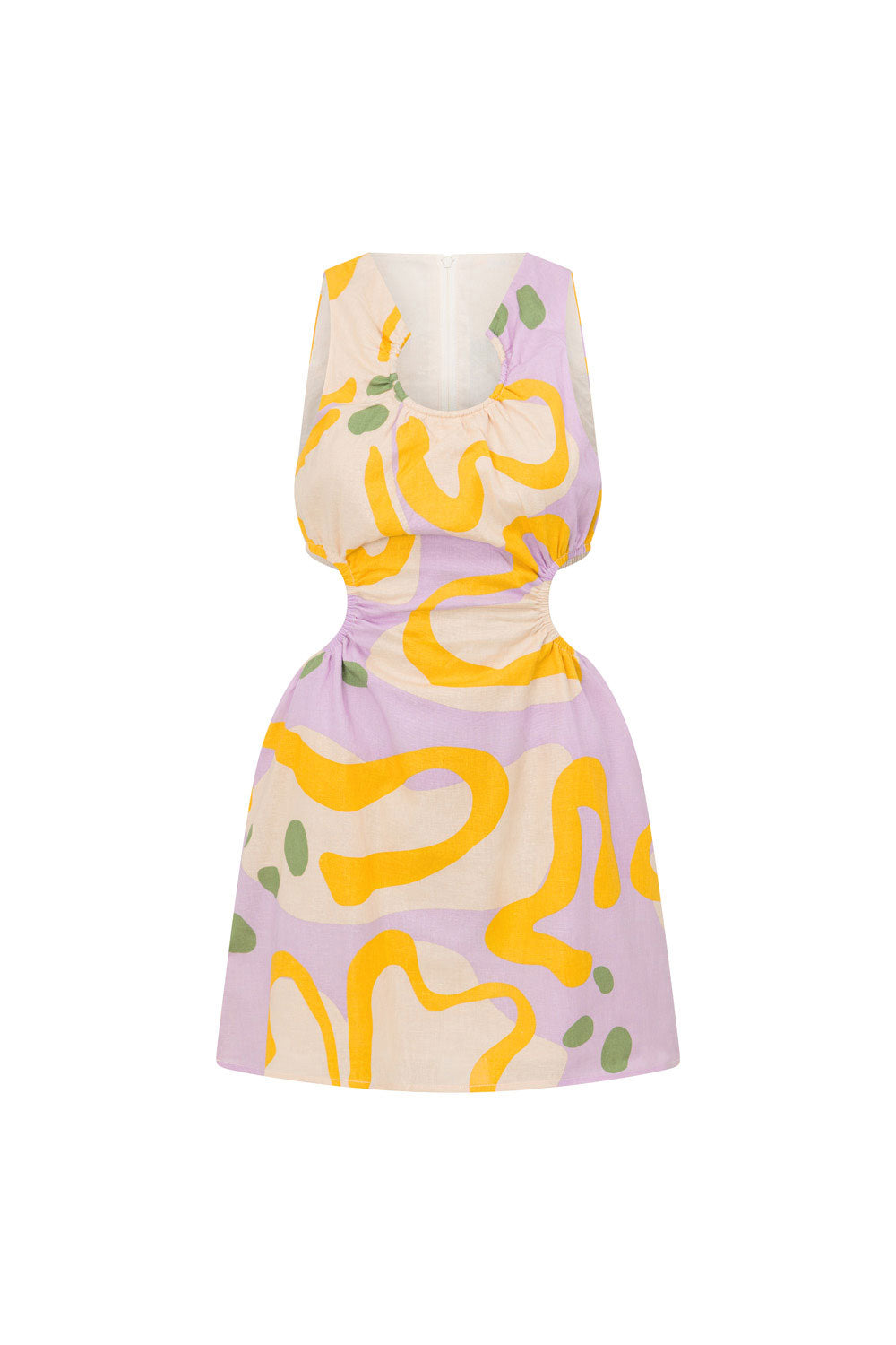 Unique Spot Floral Graciana Dress - One - of - a - Kind Sample