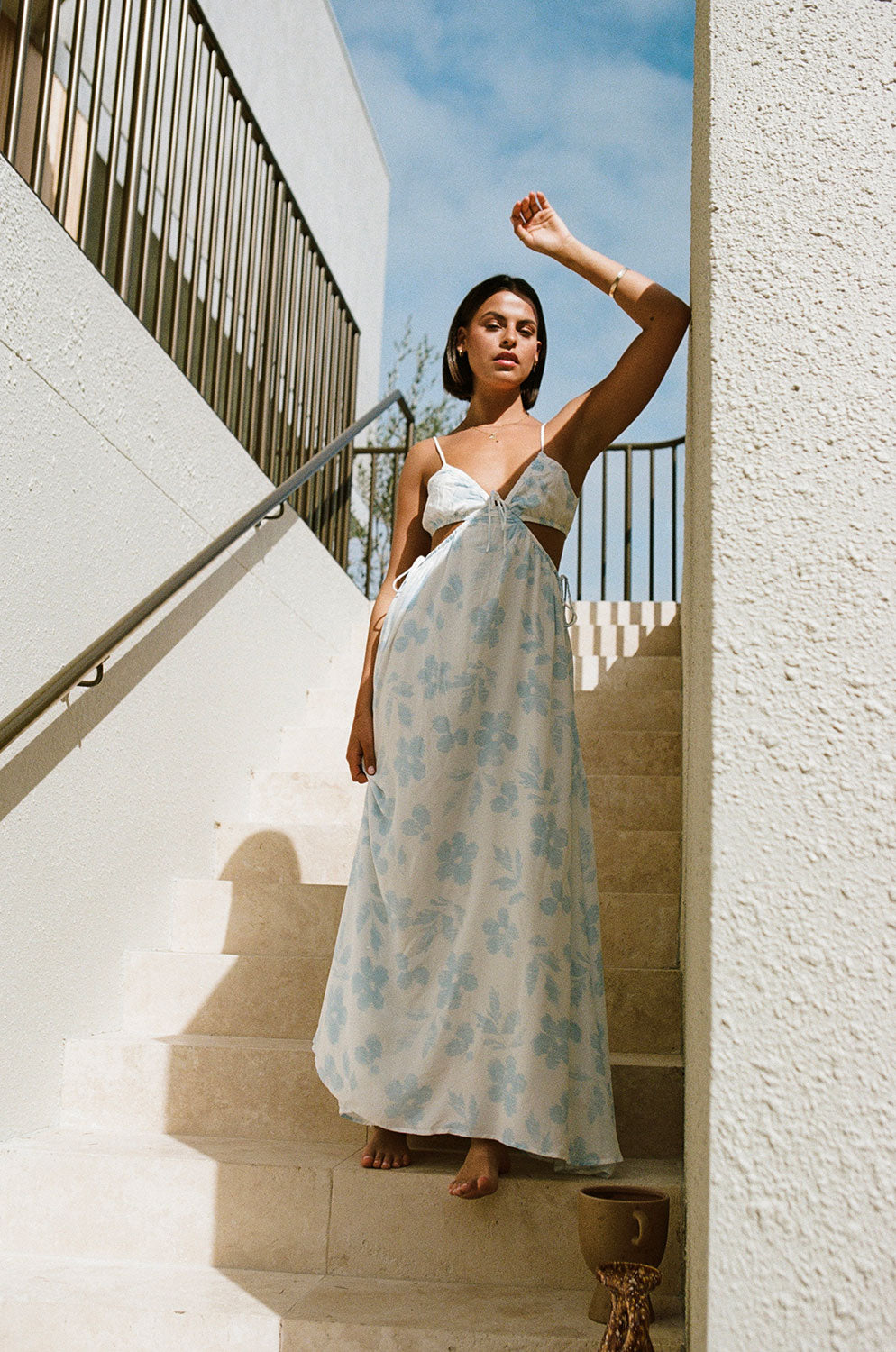 Sample Honey Floral Elexa Women's Maxi Dress