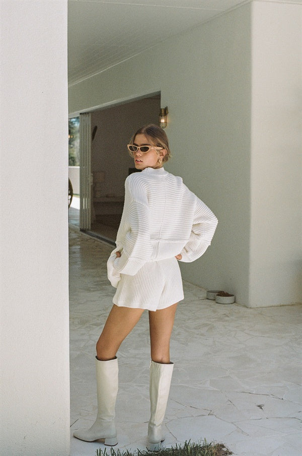 Exclusive Sandro Sweater Sample with Faint Black Thread