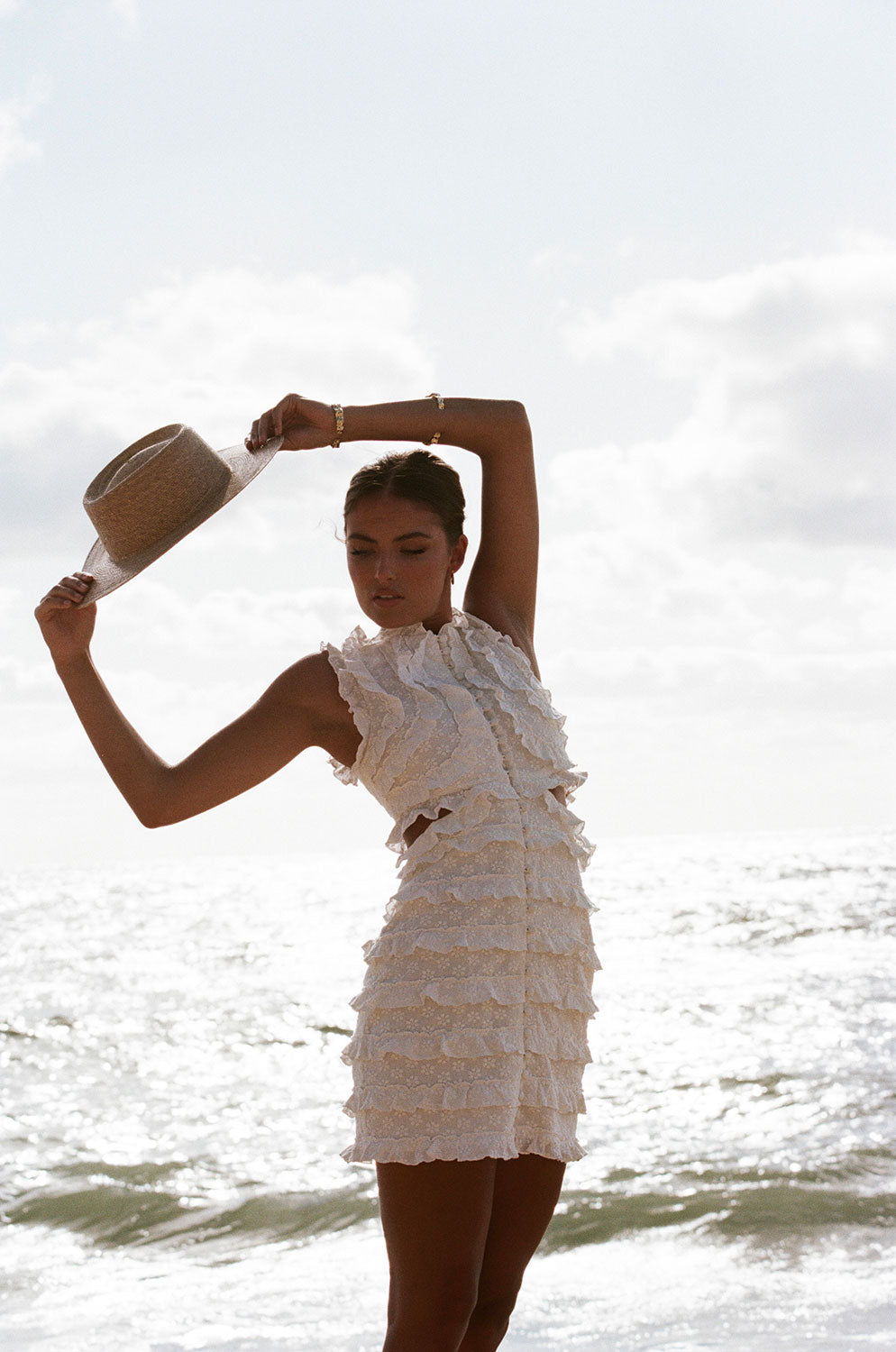 Unique Elios Sample Dress with a Faint Flaw