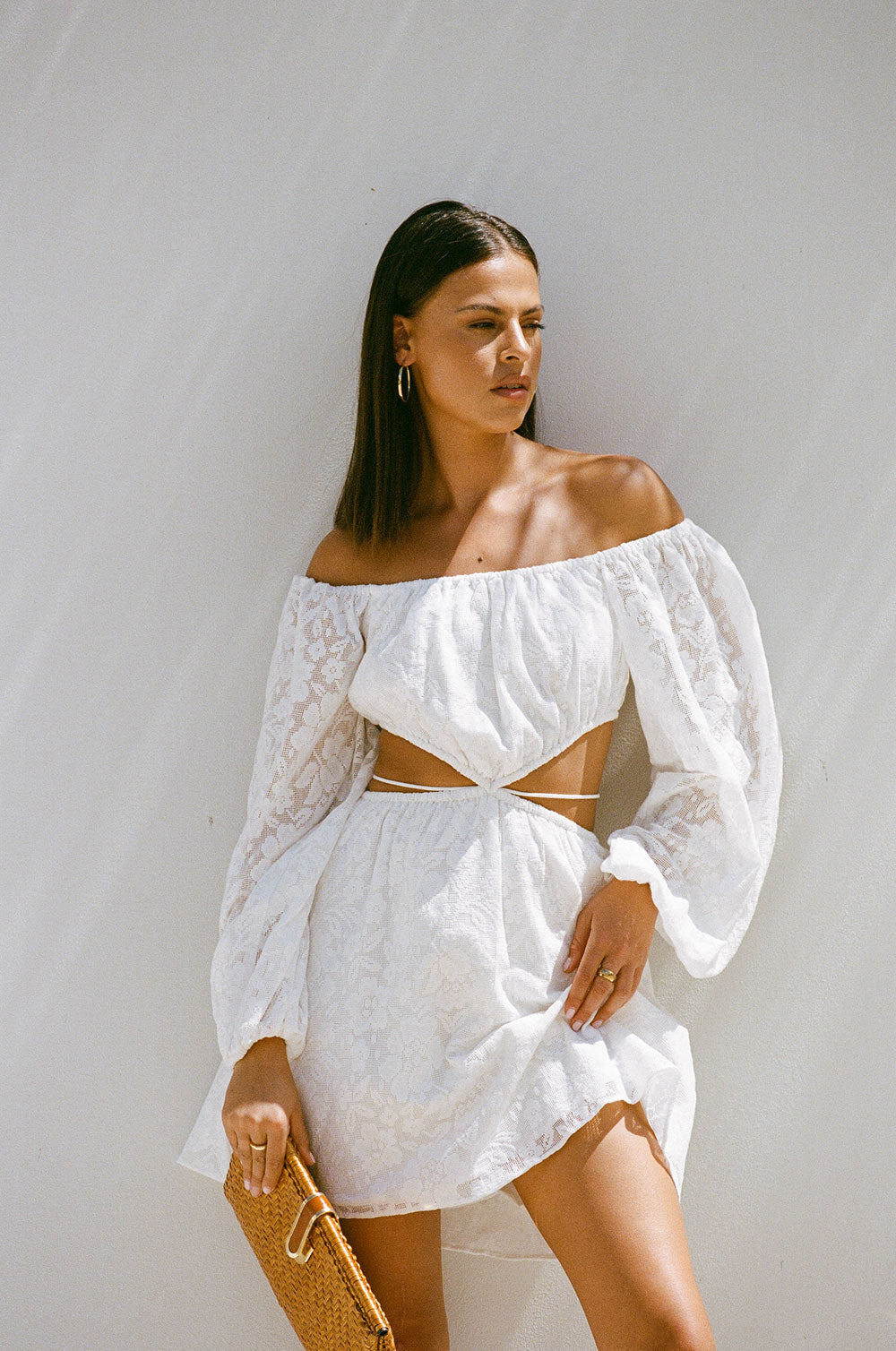 Unique Sample of Naiya Off - the - Shoulder Women's Dress