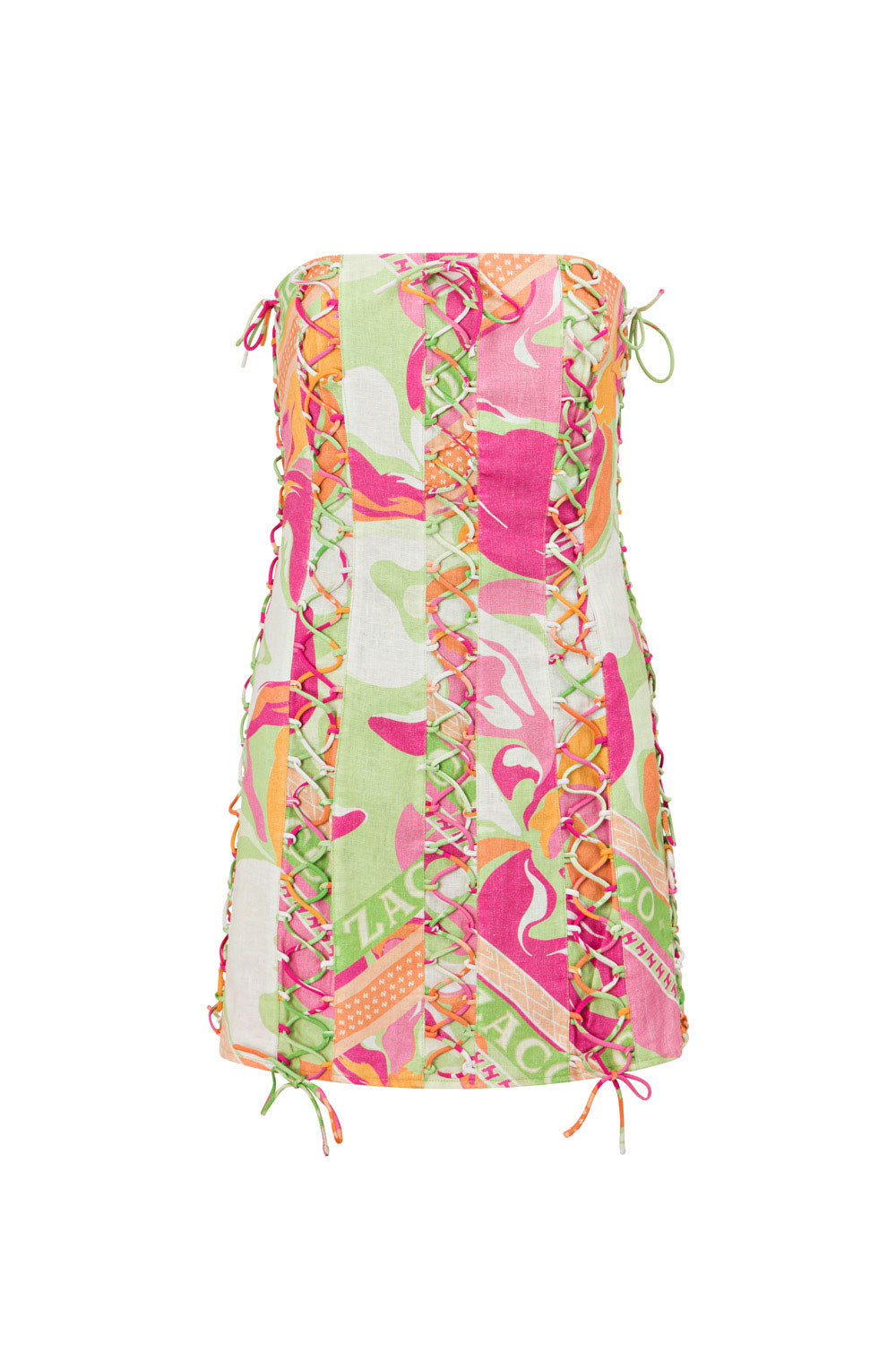 Exquisite Lira Mini Dress with Calista Spring Pattern for Feminine Fashion