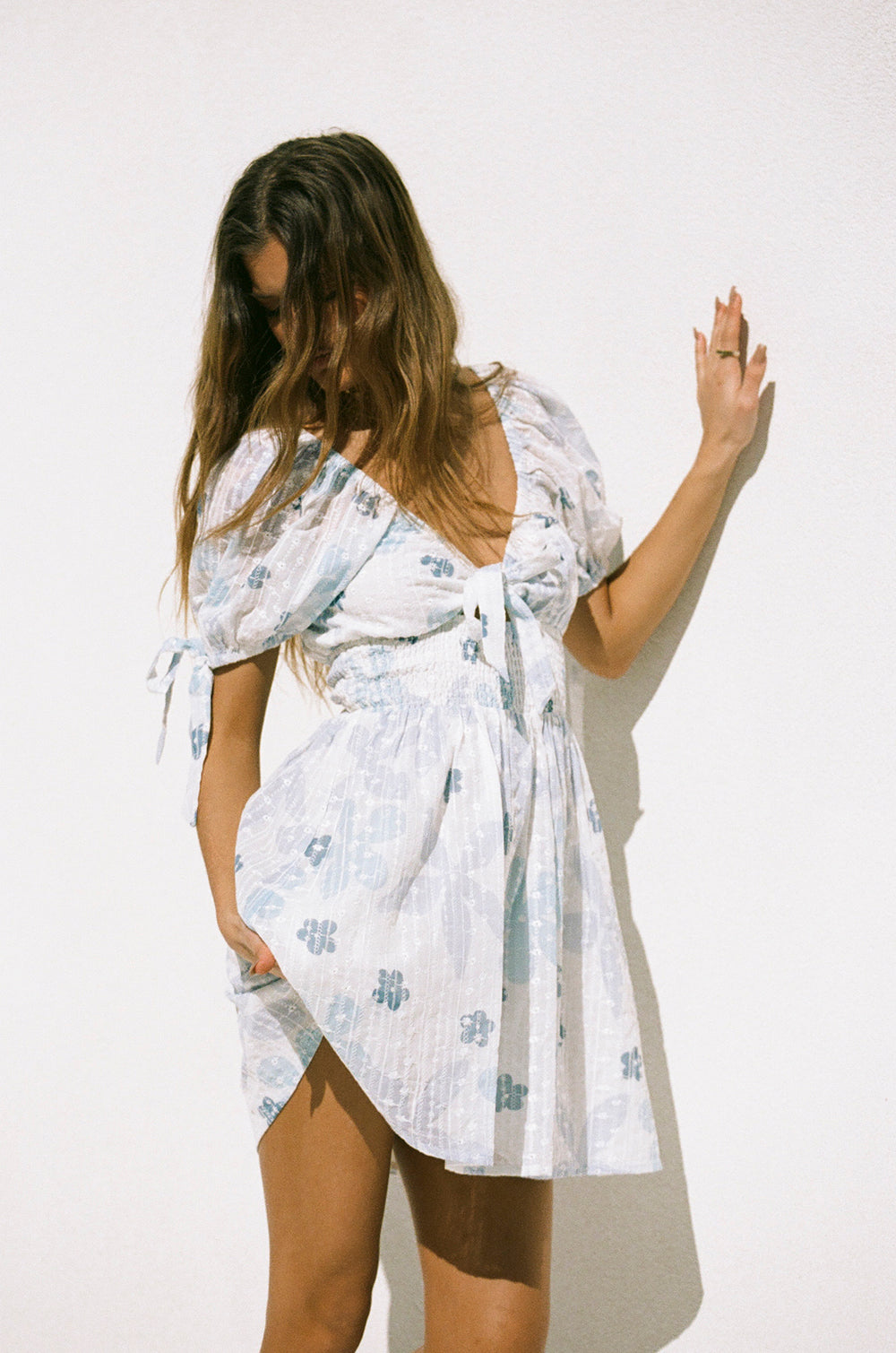 Unique Ellea Sample Dress with Faint Brown Marks